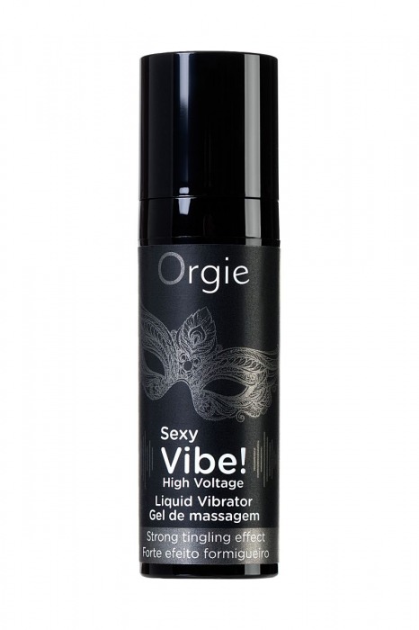 Гель для массажа ORGIE Sexy Vibe High Voltage с эффектом вибрации - 15 мл. - ORGIE - купить с доставкой в Йошкар-Оле