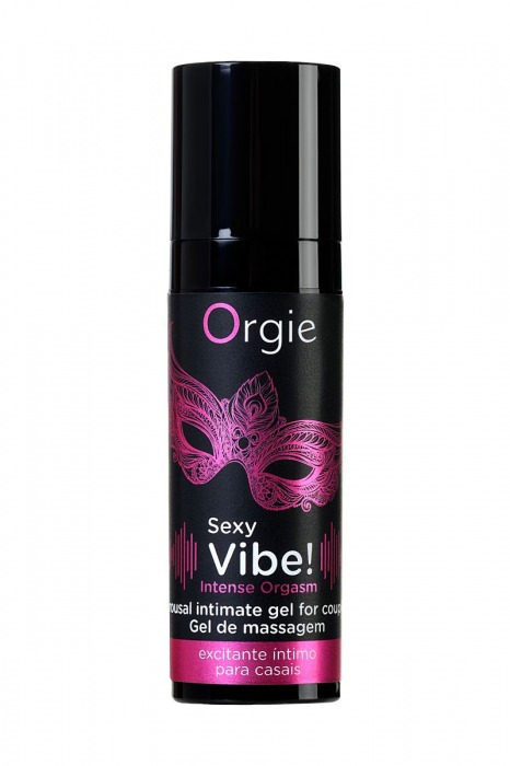 Гель для массажа ORGIE Sexy Vibe Intense Orgasm - 15 мл. - ORGIE - купить с доставкой в Йошкар-Оле