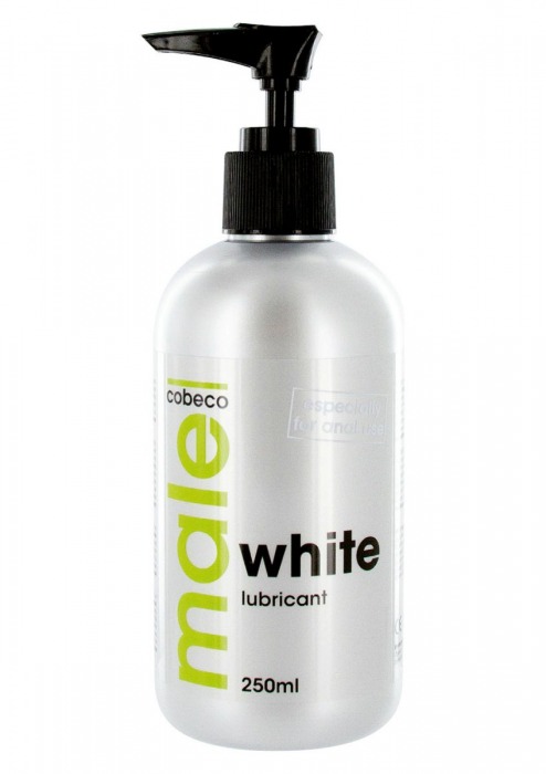 Анальная смазка на водной основе MALE Cobeco White Lubricant - 250 мл. - Cobeco - купить с доставкой в Йошкар-Оле
