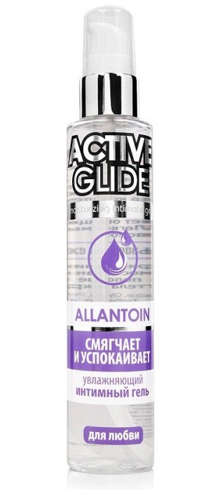 Увлажняющий интимный гель Active Glide Allantoin - 100 гр. - Биоритм - купить с доставкой в Йошкар-Оле