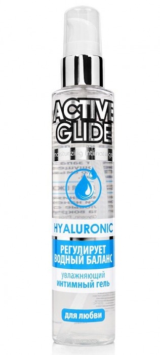 Увлажняющий интимный гель Active Glide Hyaluronic - 100 гр. - Биоритм - купить с доставкой в Йошкар-Оле