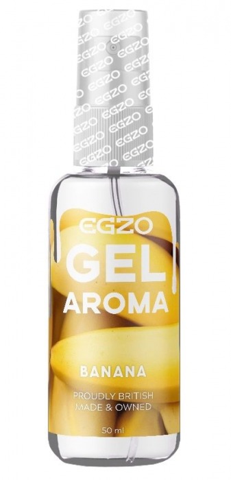 Интимный лубрикант EGZO AROMA с ароматом банана - 50 мл. - EGZO - купить с доставкой в Йошкар-Оле