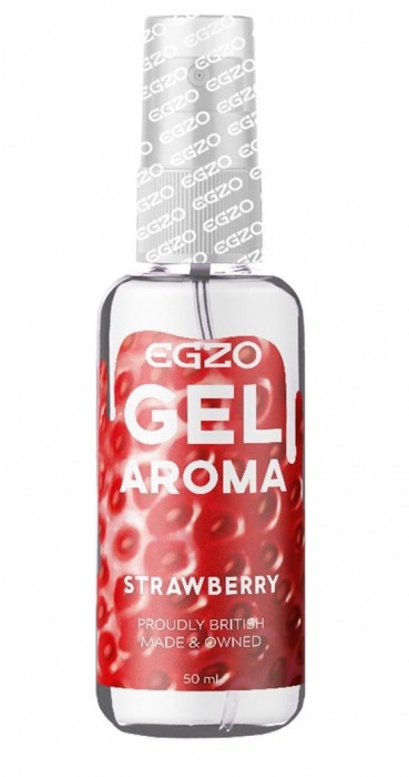 Интимный лубрикант EGZO AROMA с ароматом клубники - 50 мл. - EGZO - купить с доставкой в Йошкар-Оле