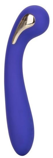 Фиолетовый вибромассажер с электростимуляцией Intimate Estim Petite G Wand - 19 см. - California Exotic Novelties - купить с доставкой в Йошкар-Оле