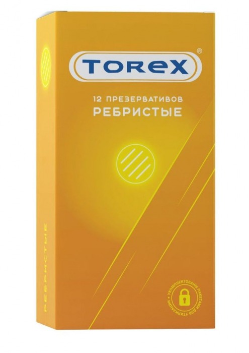 Текстурированные презервативы Torex  Ребристые  - 12 шт. - Torex - купить с доставкой в Йошкар-Оле