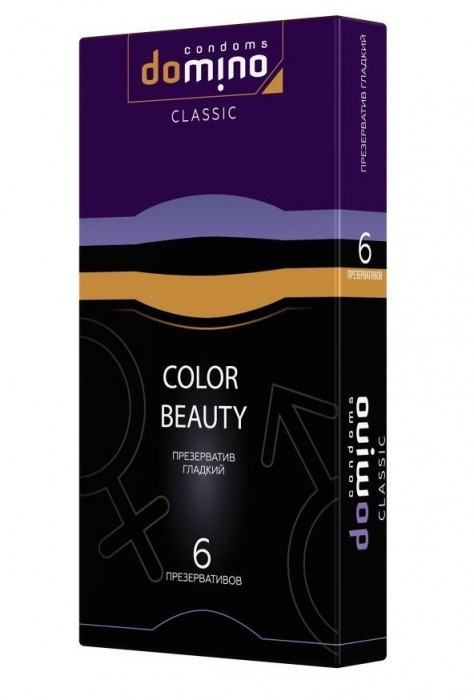 Разноцветные презервативы DOMINO Colour Beauty - 6 шт. - Domino - купить с доставкой в Йошкар-Оле