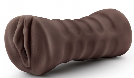 Коричневый мастурбатор-вагина Hot Chocolate Brianna - Blush Novelties - в Йошкар-Оле купить с доставкой