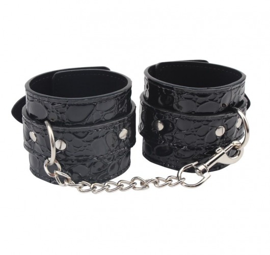 Черные наручники Be good Wrist Cuffs - Chisa - купить с доставкой в Йошкар-Оле