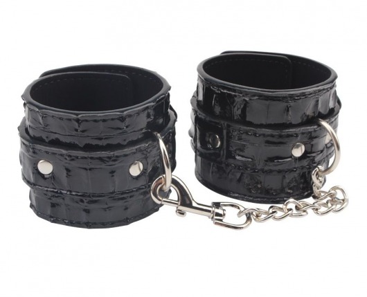 Черные наручники Surrender Wrist Restraints - Chisa - купить с доставкой в Йошкар-Оле