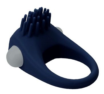 Синее эрекционное виброкольцо STIMU RING - Dream Toys - в Йошкар-Оле купить с доставкой