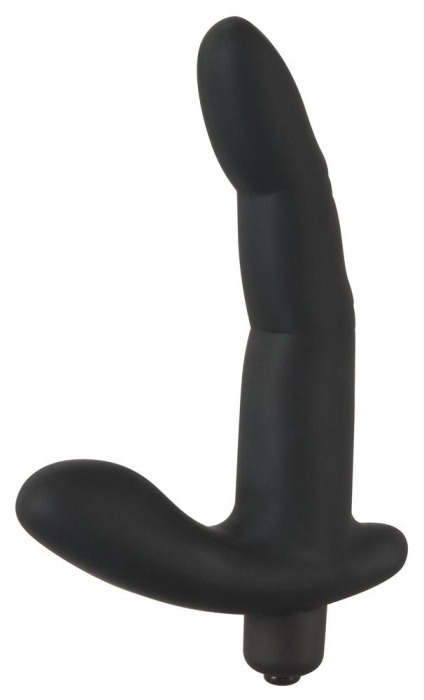 Черный вибромассажер простаты Naughty Finger Prostate Vibe - 13,8 см. - Orion - в Йошкар-Оле купить с доставкой