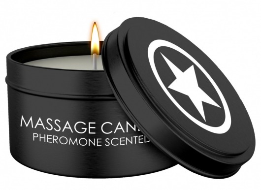 Массажная свеча с феромонами Massage Candle Pheromone Scented - Shots Media BV - купить с доставкой в Йошкар-Оле