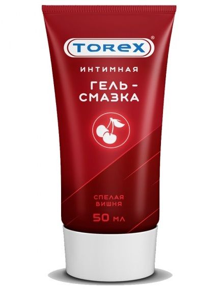 Смазка на водной основе TOREX  Спелая вишня  - 50 мл. - Torex - купить с доставкой в Йошкар-Оле