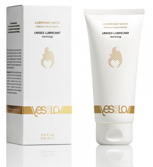 Лубрикант на водной основе с согревающим эффектом Warming Unisex Lubricant - 100 мл. - YESforLOV - купить с доставкой в Йошкар-Оле