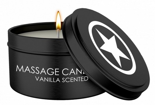 Массажная свеча с ароматом ванили Massage Candle - Shots Media BV - купить с доставкой в Йошкар-Оле