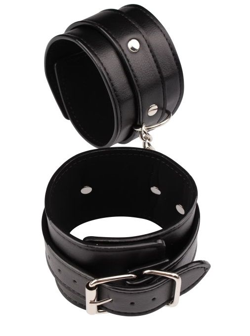 Черные оковы Classic Ankle Cuffs - Chisa - купить с доставкой в Йошкар-Оле