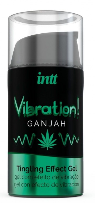 Жидкий интимный гель с эффектом вибрации Vibration! Ganjah - 15 мл. - INTT - купить с доставкой в Йошкар-Оле