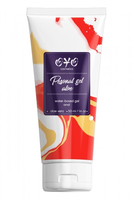 Анальная смазка на водной основе OYO Personal Gel Aloe - 50 мл. - OYO - купить с доставкой в Йошкар-Оле