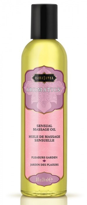 Массажное масло с цветочным ароматом Pleasure Garden - 236 мл. - Kama Sutra - купить с доставкой в Йошкар-Оле
