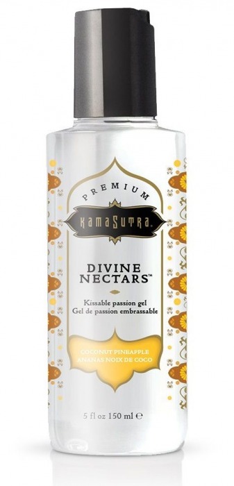 Гель-лубрикант на водной основе Divine Nectars Vanilla с ароматом ванили - 150 мл. - Kama Sutra - купить с доставкой в Йошкар-Оле