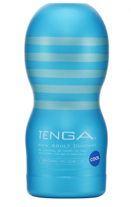 Мастурбатор с охлаждающей смазкой TENGA Original Vacuum Cup Cool - Tenga - в Йошкар-Оле купить с доставкой