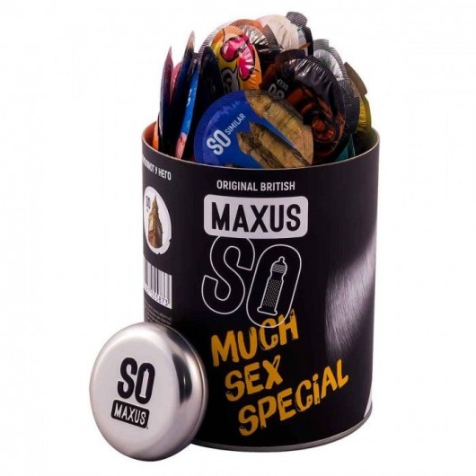 Текстурированные презервативы в кейсе MAXUS So Much Sex - 100 шт. - Maxus - купить с доставкой в Йошкар-Оле