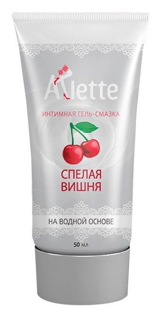 Интимная гель-смазка на водной основе Arlette  Спелая вишня  - 50 мл. - Arlette - купить с доставкой в Йошкар-Оле