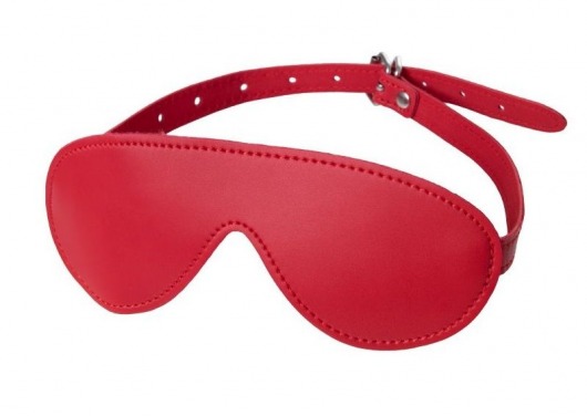 Красная маска Anonymo из искусственной кожи - ToyFa - купить с доставкой в Йошкар-Оле