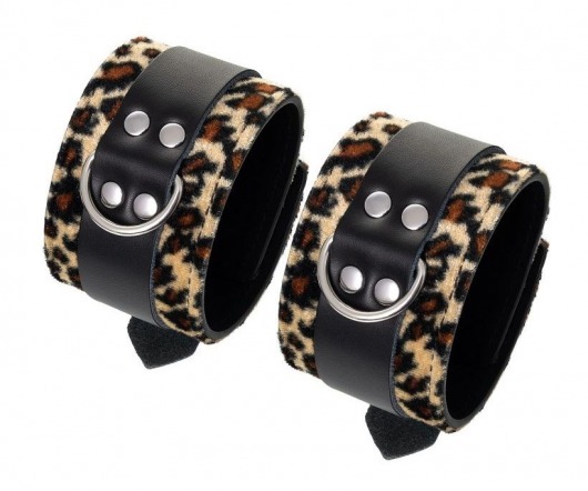 Наручники Anonymo с анималистическим принтом - ToyFa - купить с доставкой в Йошкар-Оле