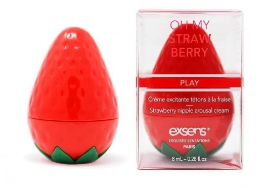 Крем для стимуляции сосков Oh My Strawberry - 8 мл. - Exsens - купить с доставкой в Йошкар-Оле