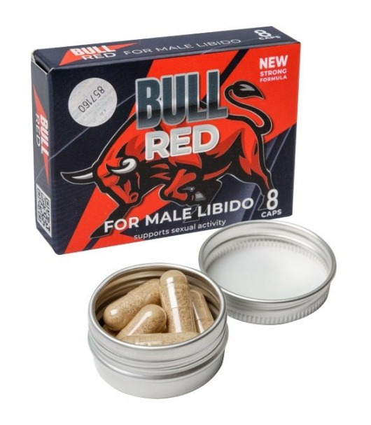 Пищевой концентрат для мужчин BULL RED - 8 капсул - Sitabella - купить с доставкой в Йошкар-Оле