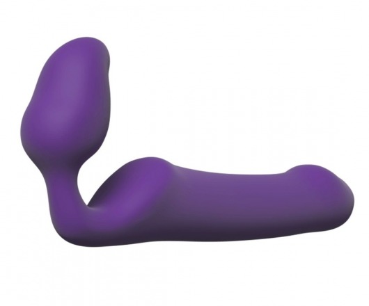 Фиолетовый безремневой страпон Queens L - Adrien Lastic - купить с доставкой в Йошкар-Оле