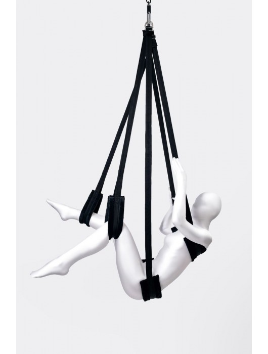 Черные секс-качели Anonymo №0503 - ToyFa - купить с доставкой в Йошкар-Оле