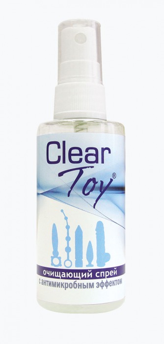 Очищающий спрей Clear Toy с антимикробным эффектом - 100 мл. - Биоритм - купить с доставкой в Йошкар-Оле