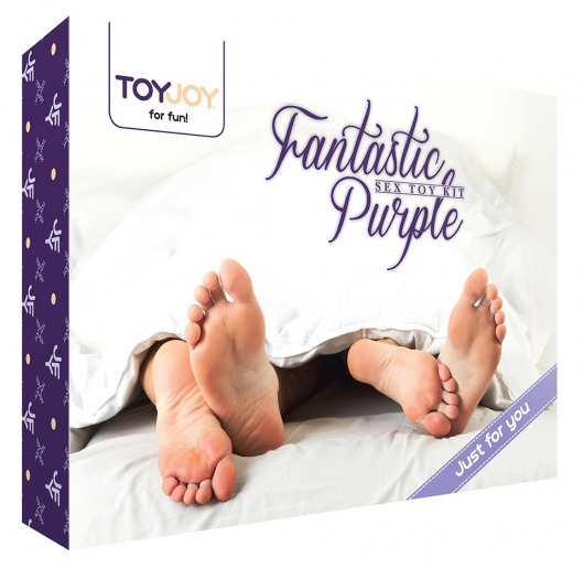 Эротический набор FANTASTIC PURPLE SEX TOY KIT - Toy Joy - купить с доставкой в Йошкар-Оле
