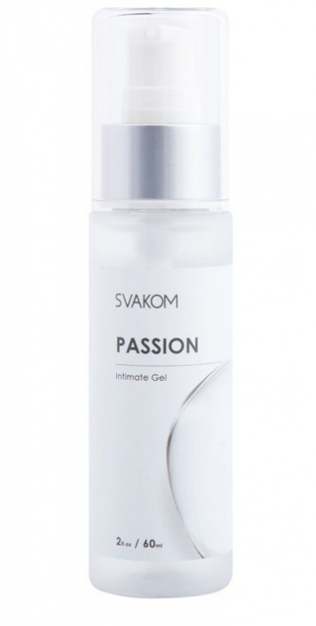 Смазка на водной основе Passion Intimate Gel - 60 мл. - Svakom - купить с доставкой в Йошкар-Оле