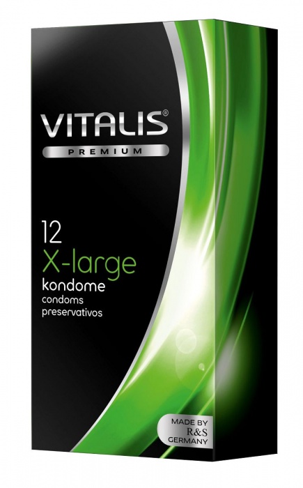 Презервативы увеличенного размера VITALIS PREMIUM x-large - 12 шт. - Vitalis - купить с доставкой в Йошкар-Оле