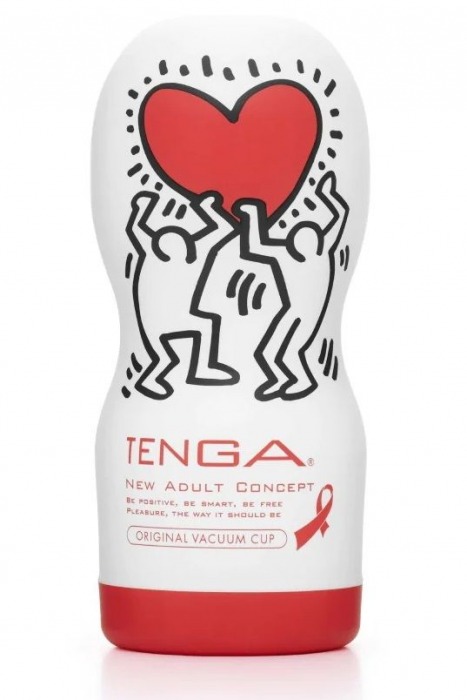 Мастурбатор Keith Haring Cup Deep Throat - Tenga - в Йошкар-Оле купить с доставкой