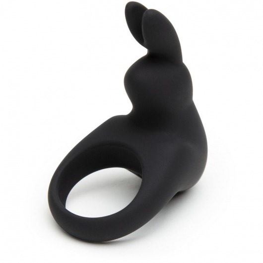 Черное эрекционное виброкольцо Happy Rabbit Rechargeable Rabbit Cock Ring - Happy Rabbit - в Йошкар-Оле купить с доставкой