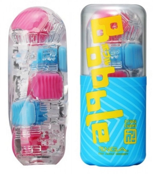 Мастурбатор Tenga Bobble Crazy Cubes - Tenga - в Йошкар-Оле купить с доставкой