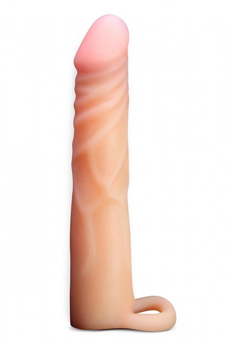 Телесная насадка на пенис Cock Xtender - 17,7 см. - Blush Novelties - в Йошкар-Оле купить с доставкой