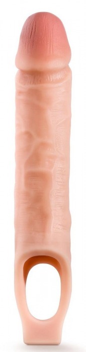 Телесная насадка на пенис 10 Inch Cock Sheath Extender - 25 см. - Blush Novelties - в Йошкар-Оле купить с доставкой