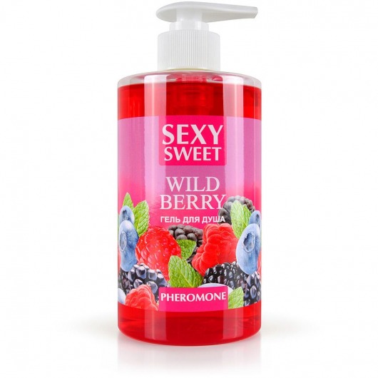 Гель для душа Sexy Sweet Wild Berry с ароматом лесных ягод и феромонами - 430 мл. -  - Магазин феромонов в Йошкар-Оле