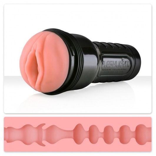 Мастурбатор-вагина Fleshlight - Pink Lady Mini-Lotus - Fleshlight - в Йошкар-Оле купить с доставкой