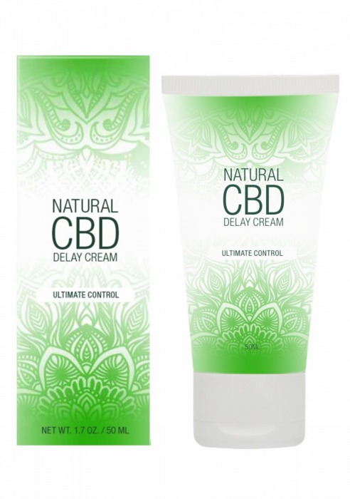 Крем-пролонгатор Natural CBD Delay Cream - 50 мл. - Shots Media BV - купить с доставкой в Йошкар-Оле