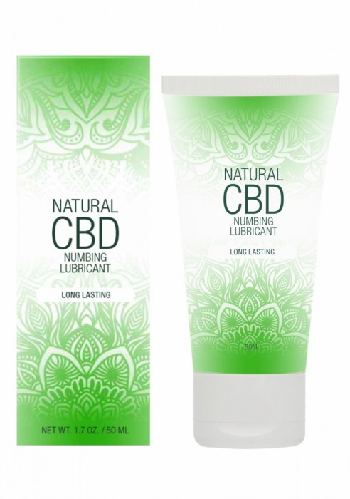 Лубрикант с пролонгирующим эффектом Natural CBD Numbing Lubricant - 50 мл. - Shots Media BV - купить с доставкой в Йошкар-Оле