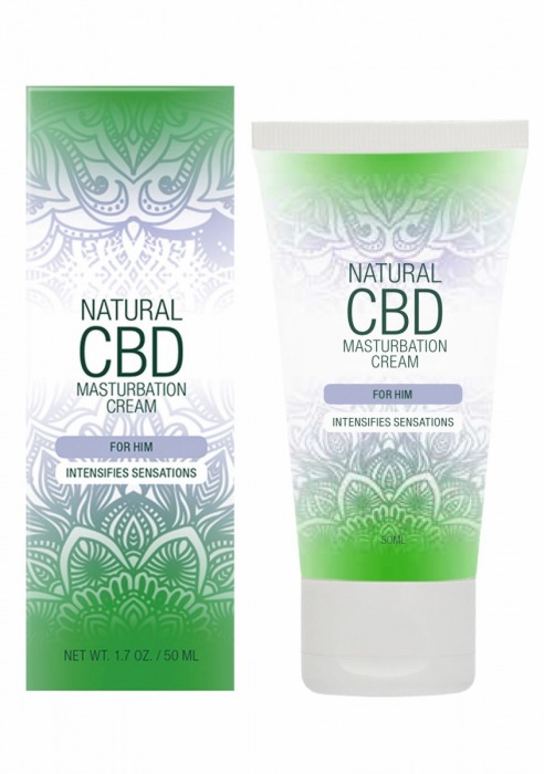 Крем для мастурбации для мужчин Natural CBD Masturbation Cream For Him - 50 мл. - Shots Media BV - купить с доставкой в Йошкар-Оле