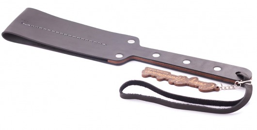 Гладкий мягкий удлиненный пэддл с заклепками - 32 см. - Crazy Handmade - купить с доставкой в Йошкар-Оле