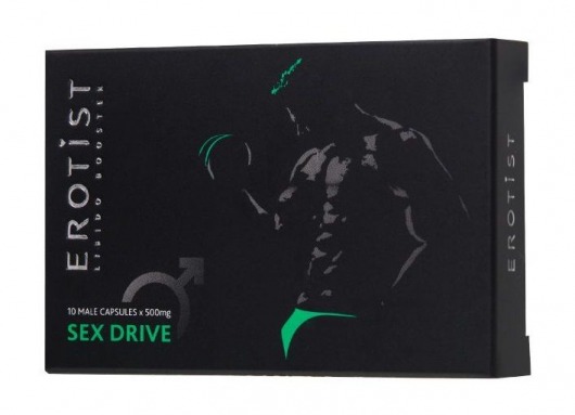 Капсулы для мужчин для повышения либидо Erotist SEX DRIVE - 10 капсул (500 мг.) - Erotist Libido Booster - купить с доставкой в Йошкар-Оле