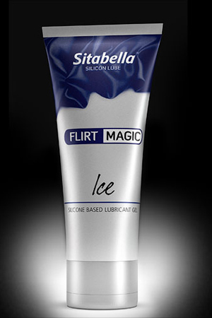 Силиконовая гель-смазка FLIRT MAGIC Ice с лёгким пролонгирующим эффектом - 75 мл. - Sitabella - купить с доставкой в Йошкар-Оле